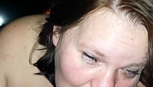 She's giving me a relaxing blowjob as she sucks my cock deeply