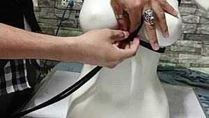 oh man i love learning this bdsm tutorial on how to tie peruvian boobs just right