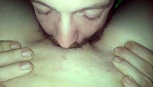 He started with deepthroat on his fat girlfriend. Then moved to rough anal and pussy fucking in homemade style.