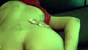 creamy pussy cum load dick riding amateur couple unfolds in bedroom ebony homemade scene. wet squirting follows intense cowgirl action.