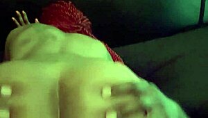 creamy pussy cum load dick riding amateur couple unfolds in bedroom ebony homemade scene. wet squirting follows intense cowgirl action.