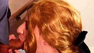 British Redhead Student Nurse Gives A Patient Intense Oral Relief!
