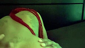 creamy pussy cum load dick riding amateur couple unfolds in bedroom ebony homemade scene. wet squirting follows intense cowgirl action.