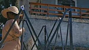 Hey did you see this married couple with her big ass flashing in the pool like exhibitionists