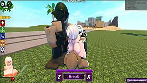 hey, you wanna see this whoreblox game with a wild gangbang moment 2 in anime style?