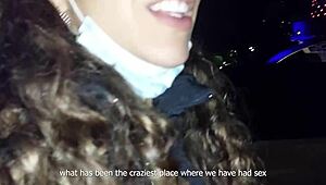 Who Knew Fucking a Hot Latina in Public at Buenos Aires Planetario Would Feel This Thrilling with Creampie