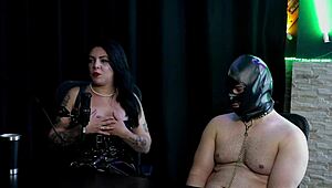 i love how bdsm domination makes sex taboo with psychological experts and ass eating - kali kalifa dominatrix on sheer red