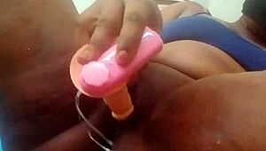 this girl starts fingering her pussy and builds up to an intense orgasm