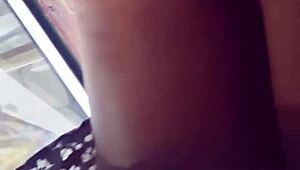 i caught that quick upskirt view in the store while she shopped