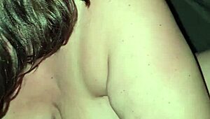 milf gives footjob with cum in tent during wild camping adventure