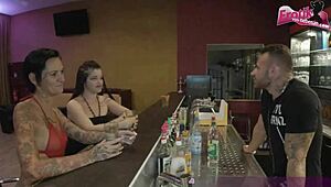 Why German Mom And Daughter Fuck Together In Club Threesome?