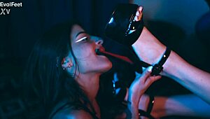 I make you choke and gag while exploring every toe with your tongue in domination play.