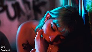 ei, essas garotas quentes adoram fetiche por pés e sentar no rosto uma da outra