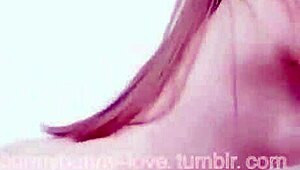 yo this asian bunny slut's piercing her tits while dancing wild with that taiwanese vibe 😘