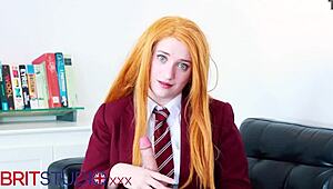 Do you like how I, Victoria Greene, give you joi in my uniform?