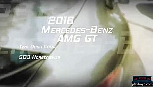 Ever Wonder How Playboy Babes In Bikinis Make Washing A Mercedes AMG GT So Tempting Outdoors?