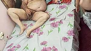 That young girl is super fresh and the old guy devours her pussy