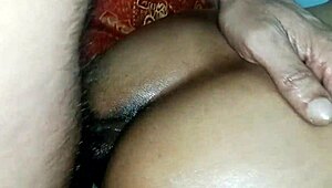 Damn, stepsister's tight asshole gets filled with cum in rough desi doggystyle anal 😩