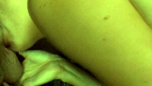 These slutty brunettes got into a wild orgy with some lucky guy, blowing and riding him hard