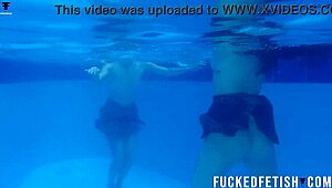 Yessica Bunny And Helen Star Get Horny In Sexy Pool Duo