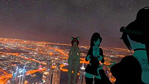 i love railing my muscular futanari girlfriend as muscle mommy