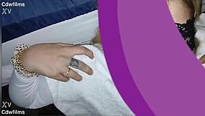 Oh man, this pretty young 18+ petite tatted white girl lets me cum on her face after a quick blowjob, it's so hot.