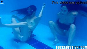 Yessica Bunny And Helen Star Get Horny In Sexy Pool Duo