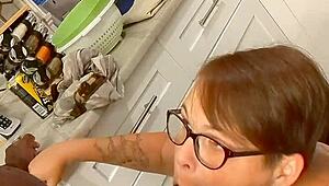 hey check out drblackjohnsonxxx where this brunette milf rubs her fat shaved pussy before rough anal 😈