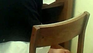 Hey, check out these lesbians getting wild with smelly feet action