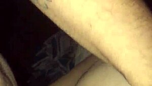 The wife tries out some doggy style action in a tricky anal setup with her husband