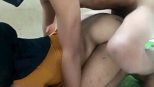 Aku istri berjilbab enjoys quality time with a companion while husband is at work in this amateur housewife scenario