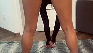 Wow, watch this hot college girl reveal yoga positions you've never imagined!