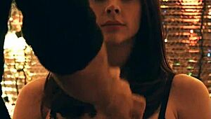 Oh man, check out busty brunette pornstar Chanel Preston getting screwed hard by a monster cock in the bath with deepthroat action! 💦🍆