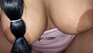 the colombian bride with big ass and huge natural tits shows off her cute brunette body in homemade video