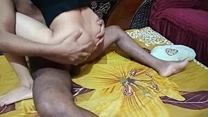 Indian sexy college girl bends over for horny doggystyle pounding in ebony reality sex