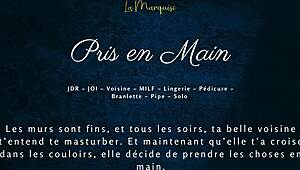 French Milf Neighbor Takes Control In Audio