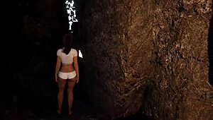 Lara Croft Awakens Ancient Statue for Sperm Ritual in 3D Hentai Game