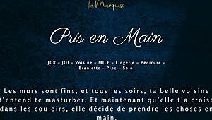 French Milf Neighbor Takes Control In Audio