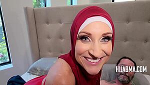 An Arabic wife in HIJAB finds herself SHARED between her HUSBAND and his relative in a surprising arrangement.