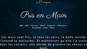 French Milf Neighbor Takes Control In Audio