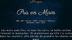 French Milf Neighbor Takes Control In Audio