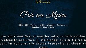 French Milf Neighbor Takes Control In Audio