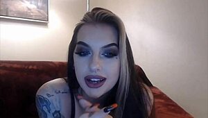 Can A Goth Girl Really Have Perfect Ten Tits Like These Big Boobs?