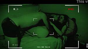 Caught Stepdaughter Fucking Boyfriend At Night In Intense Homemade Teen Action