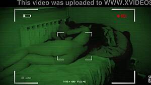 Caught Stepdaughter Fucking Boyfriend At Night In Intense Homemade Teen Action