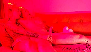 Hubby Edging Expedition With Muscular Blonde Babe In Sexy Couple Handjob Punishment.