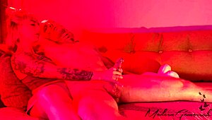 Hubby Edging Expedition With Muscular Blonde Babe In Sexy Couple Handjob Punishment.