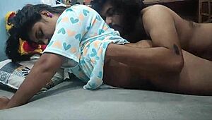 I Crave The Thrill Of Horny Desi Girl's Sloppy Blowjob And Deep Ass Licking