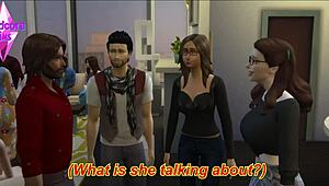 Wow, dive into Sims 4 cuckolding story episode 4 where the wild party explodes with old twists!