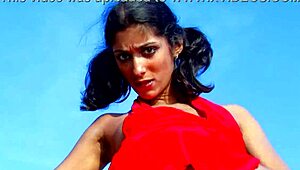 Big tits milf wife bends over in fishnets and heels for deep anal fingering and doggystyle fucking on beach